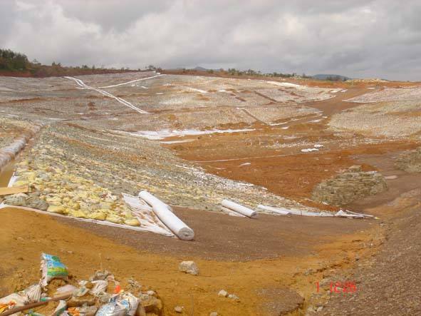 角礫為主地質區水庫基層91香蕉视频下载地址膜如何施工